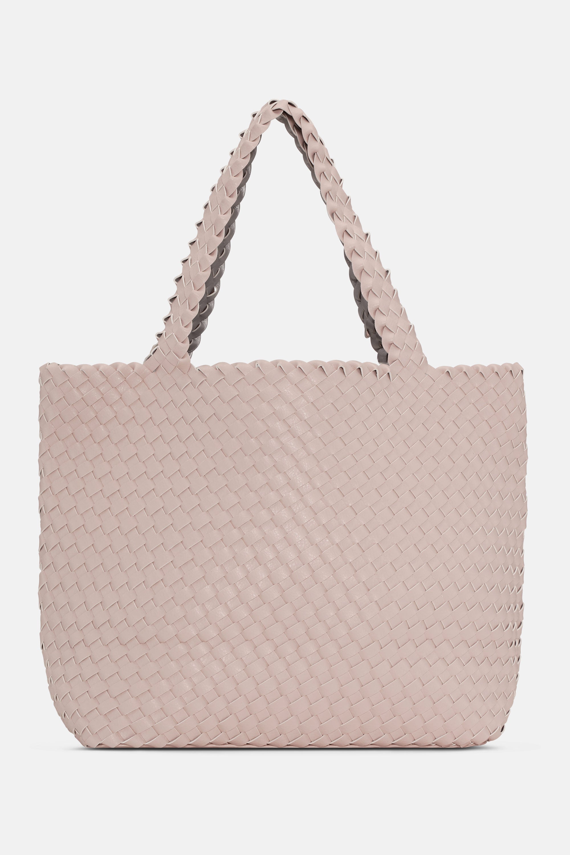 Tote Bag Flätad - Rose Silver